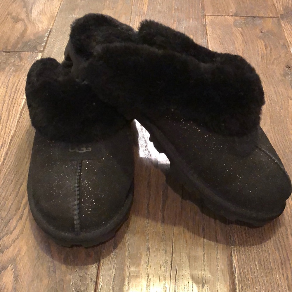 Ugh black slipper